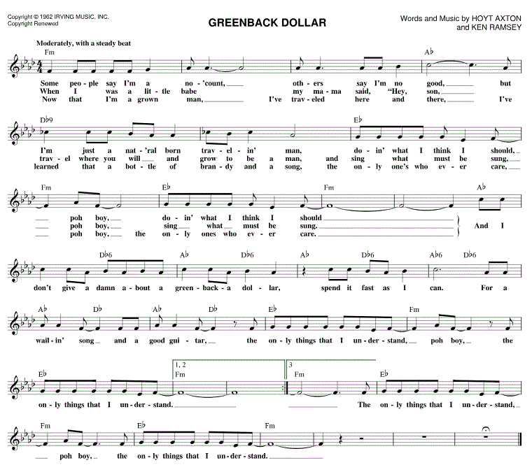 Sheet Music